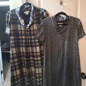 Christopher & Banks cowl neck dresses